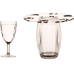 Ведерко для шампанского и бокалы Marine Business (10261265)